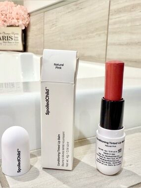🆕 SpoiledChild Conditioning Tinted Lip Balm👄 Natural Pink 4g. 0.14oz NWT 💄